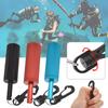 Scuba Rattle Stick Diving Signal Bell with 360° Rotating Quick Hook Scuba Diving Safety Tank Rattle Stick for Diving Scuba