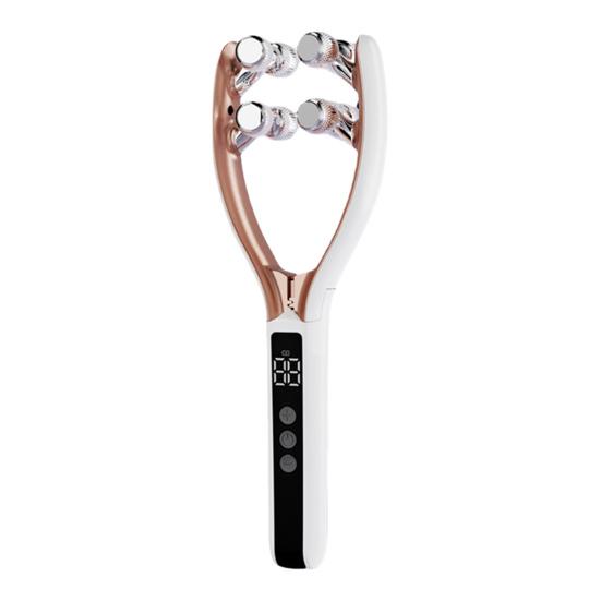 

Face Massage Roller Tool V-Shape Lifting Massager for Skin Tightening Anti-Aging & Relaxation Portable Handheld Beauty Device for Home Skincare P