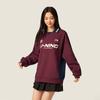 Li Ning Sports Lifestyle Series Loose Fit Logo Sweatshirt Unisex Sweatshirt AWDVC89-5