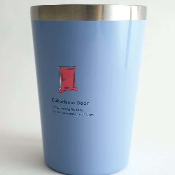 Green Flash Doraemon Tumbler Stainless Steel Tumbler Anywhere Door DG-245