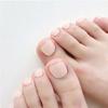 Toenails Frosted Fake Toe Nails Matte False Toenails Solid Color Nails Patch Full Cover False Nails