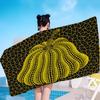 Pumpkin Yayoi Kusama Microfiber Printed Beach Towel Mountain Climbing Yoga Beach Swimming Running Absorbent Soft Towel