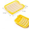 Sausage Maker Mould 6 Cavity Silicone DIY Ham Hot Dog Making Moulds With Lid Kitchen Household Sausages Cake Baking Tools Molds