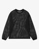 Pose Number Eight Mesh Long Sleeve Crew (Black)