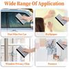 Felt Squeegee for Vinyl, 2 Pcs Squeegee Vinyl Wrap Tool Kit | Car Window Tint Plastic Scraper Wallpaper Smoothing Tools for Crafts Car Wrap Window