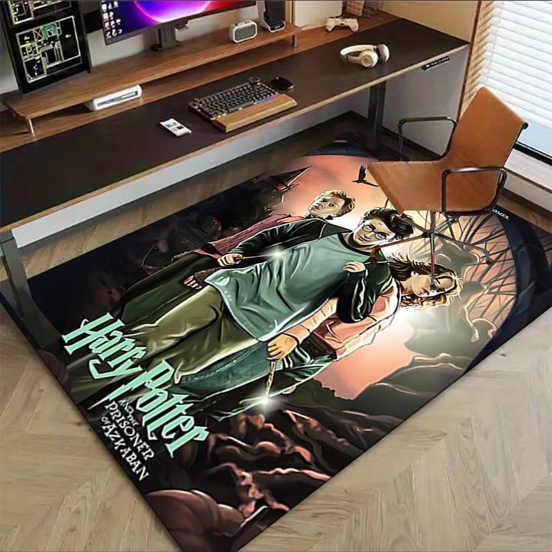 1pc Harry Potter, Prisoner of Azkaban Carpet, for Home & Office Decor, Desk Chair Carpet, Festive Gift,Conference Room CarpetL1242