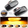 Yellow Flowing Side Turn Signal Lights for Mercedes-Benz W210 W202 W208 R170 W638