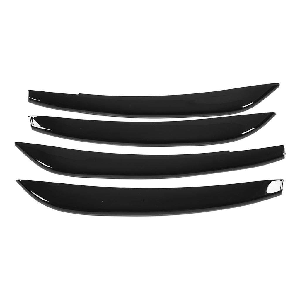 4Pcs Set Front Bumper Fog Light Grille Cover Trim Replacement for Mercedes CLA C118 CLA180 CLA200 CLA250 W118