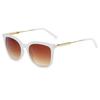 Nuovi Occhiali da Sole Metallici Vuoti Donna Lenti Grandi Occhiali da Sole Uomo Tendenza Occhiali Retro Vintage Protezione Solare UV400 Occhiali