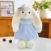 Long-eared Rabbit Plush Toy Skirt-Wearing Doll - Children's Gift