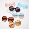 Vintage Oversized Square Sunglasses 2025 Women Fashion Gradient Outdoor Shades Retro Female Luxury Brand Design Eyewear