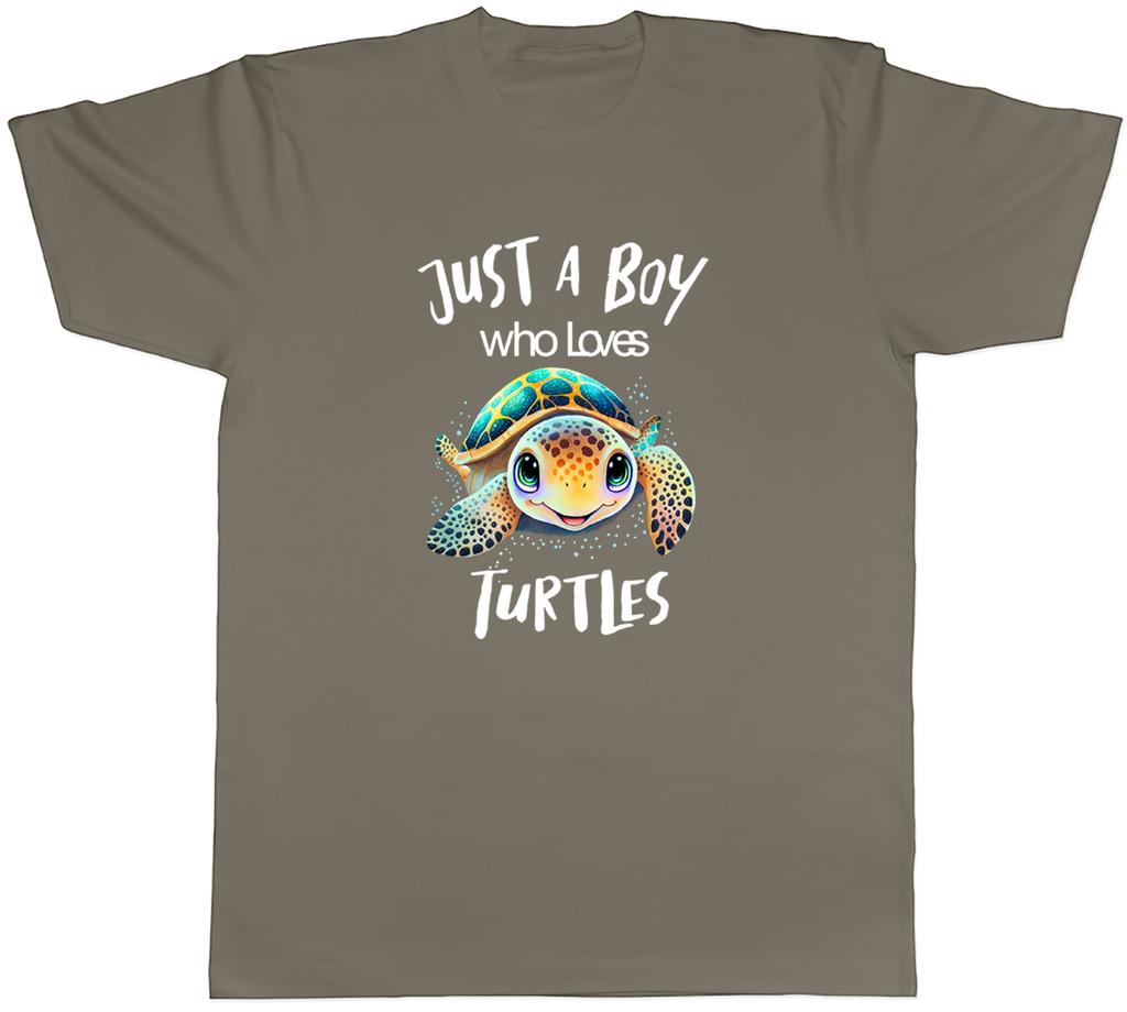 Turtle Unisexs TShirt Boys who Loves Turtles Unisex Tee Gift