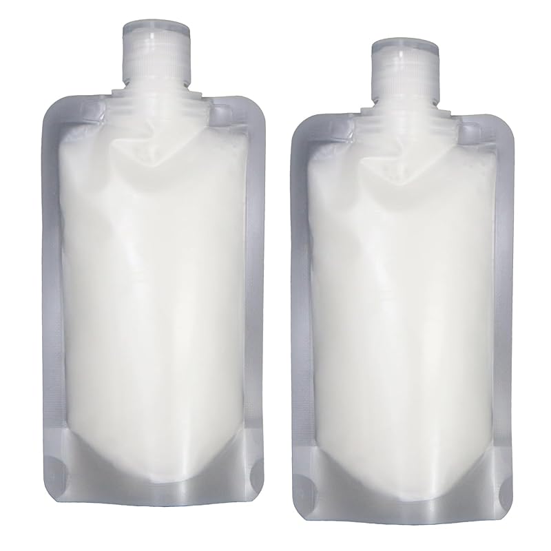 

travel bottle [100ml] pouch container trip refill portable subdivision cream emulsion cosmetics business trip shampoo bottle Individual packaging [2
