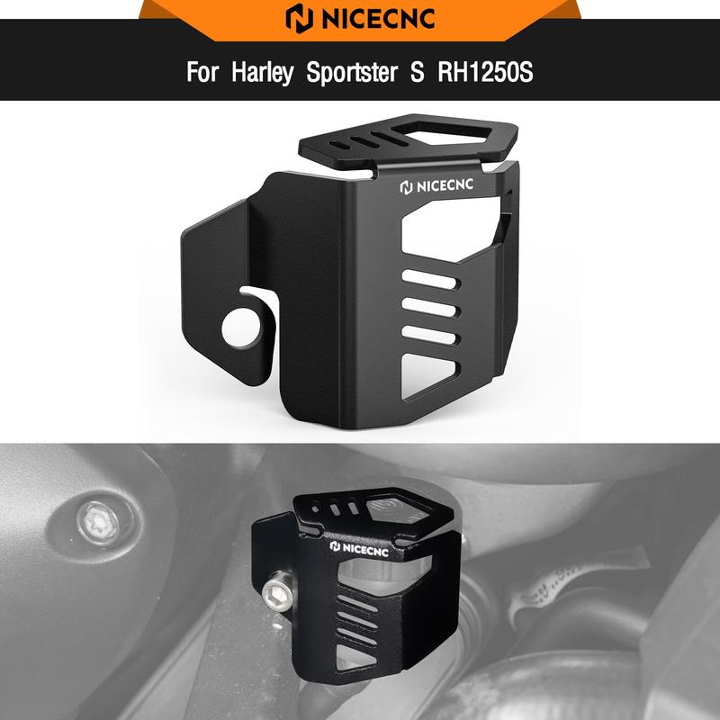 For Harley Sportster S RH1250S 2021-2024 Rear Brake Reservoir Guard Fluid Tank Cover RH 1250 S RH1250 S RH 1250S 2021 2022 2023