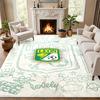 Club Leon Carpet Door Mat for Living Room or Bedroom Protective Mat Under Chair Office Decoration Christmas Gift Birthday Present