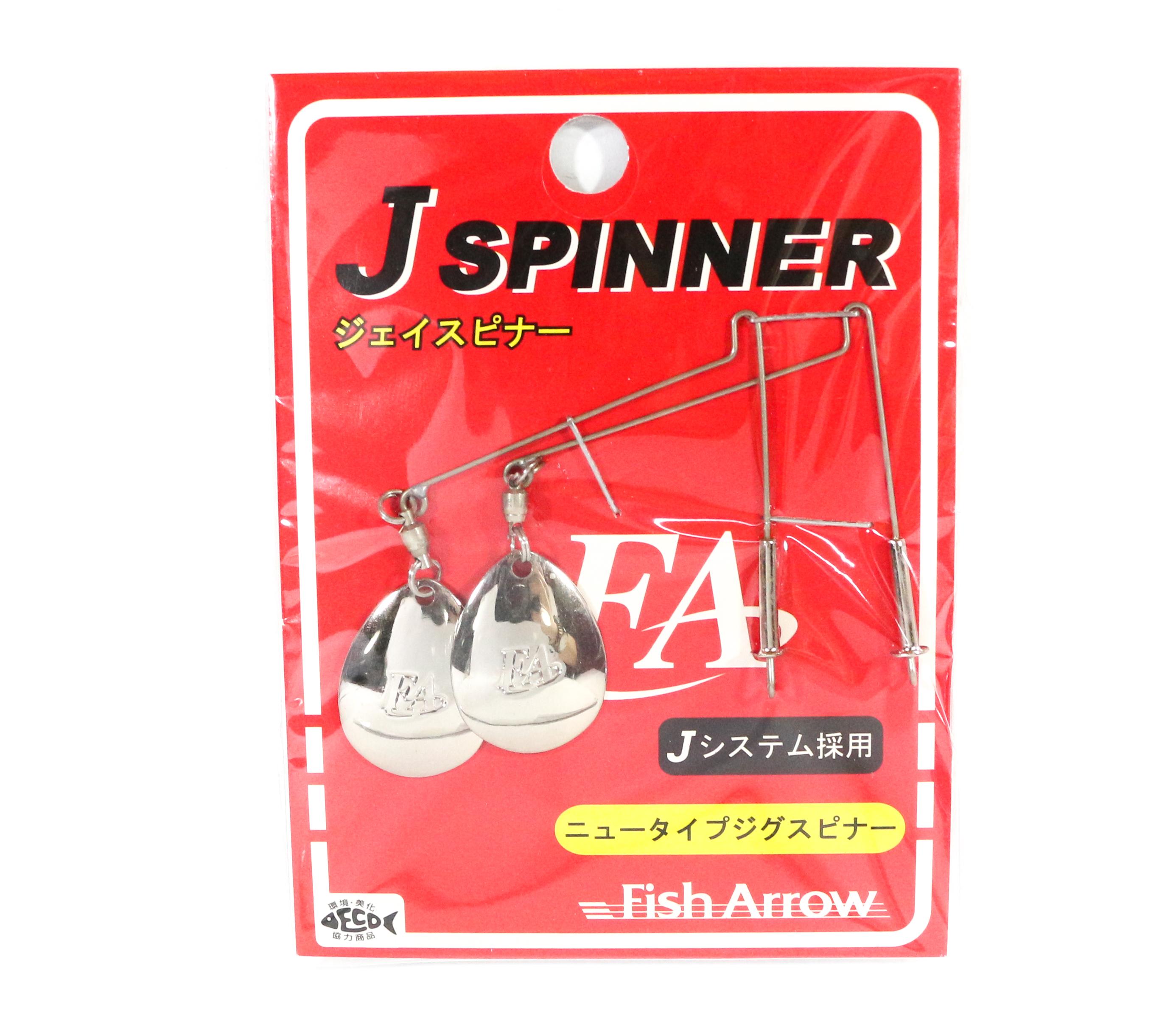 

Fish Arrow J Spinner 22 мм Colorado Blade 2 комплекта в упаковке Серебро (5008)