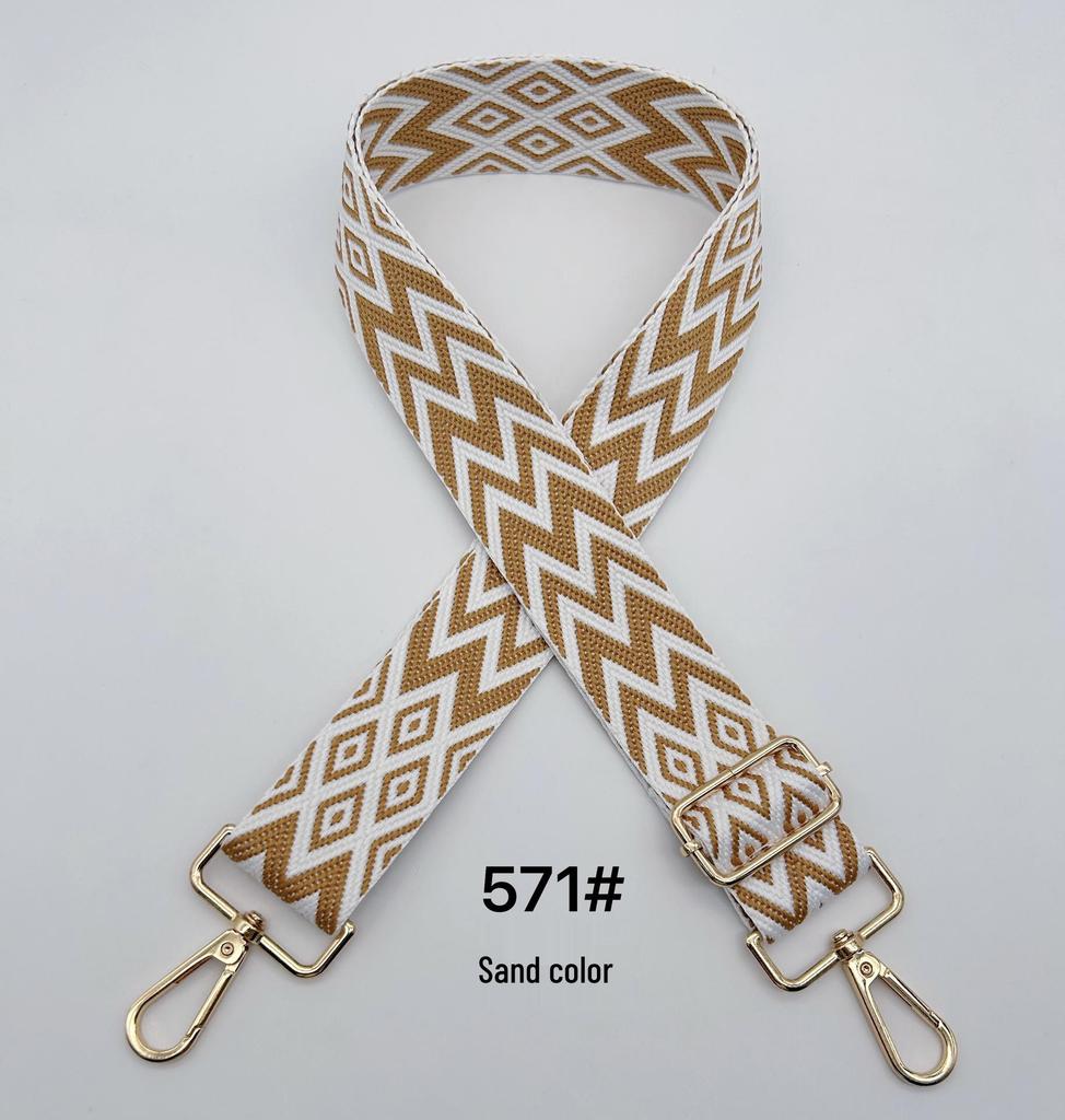 Adjustable Polyester Crossbody Shoulder Strap for Bags and Luggage