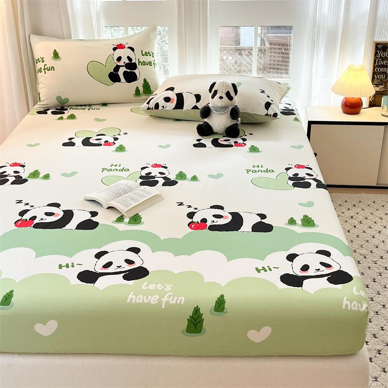 02025 New Cotton Mattress Thickened Ecological Abraded Bedspread, Pure Cotton Bed Cover Simmons Mattress Protective Cover