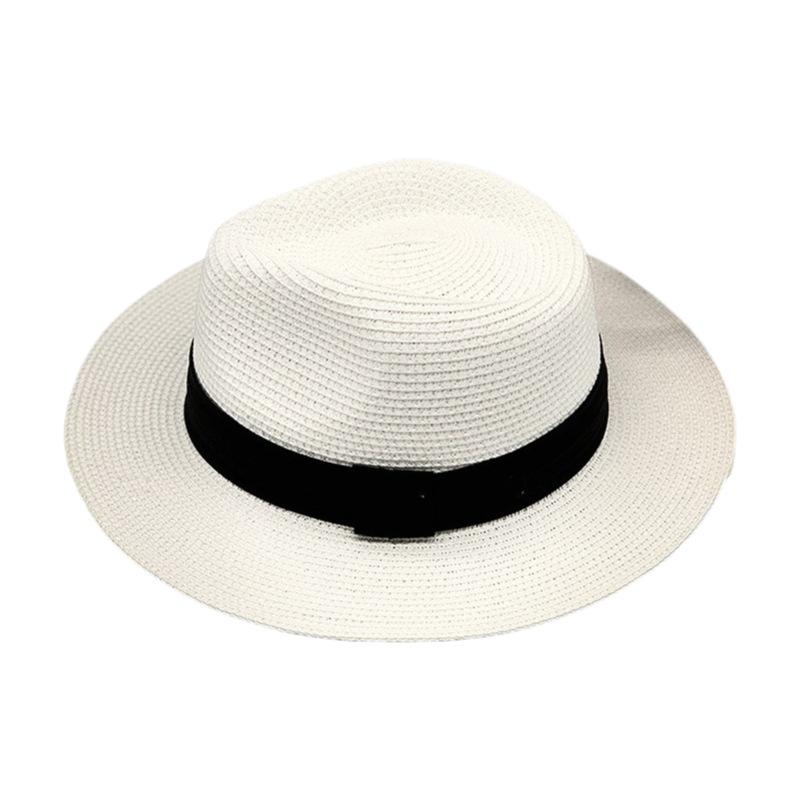 Spring Summer Ladies Panama Straw Hat Vintage British Japanese Hat Sun Hat Women's Summer Sun Hat Sun Protection