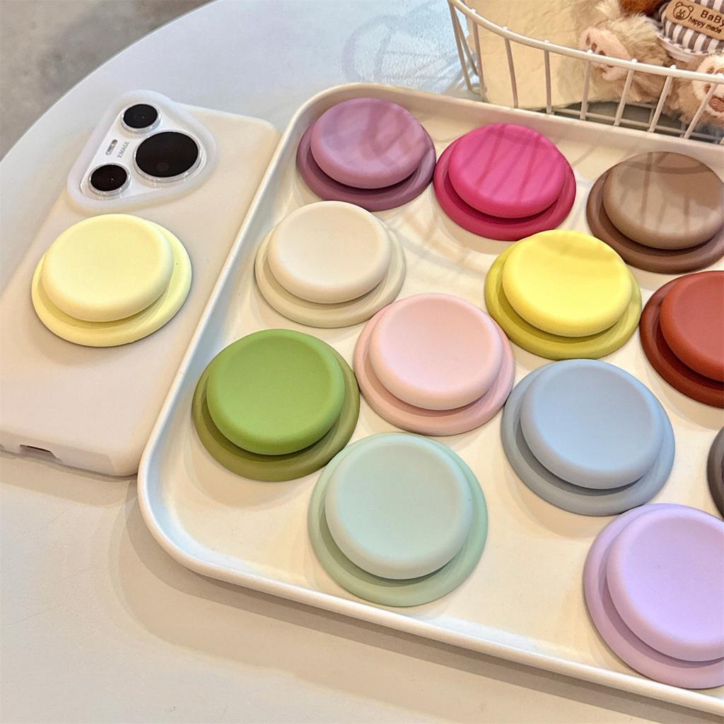 Candy Color Liquid Silicone Magnetic Phone Grip For Samsung Huawei Google Finger Bracket Holder