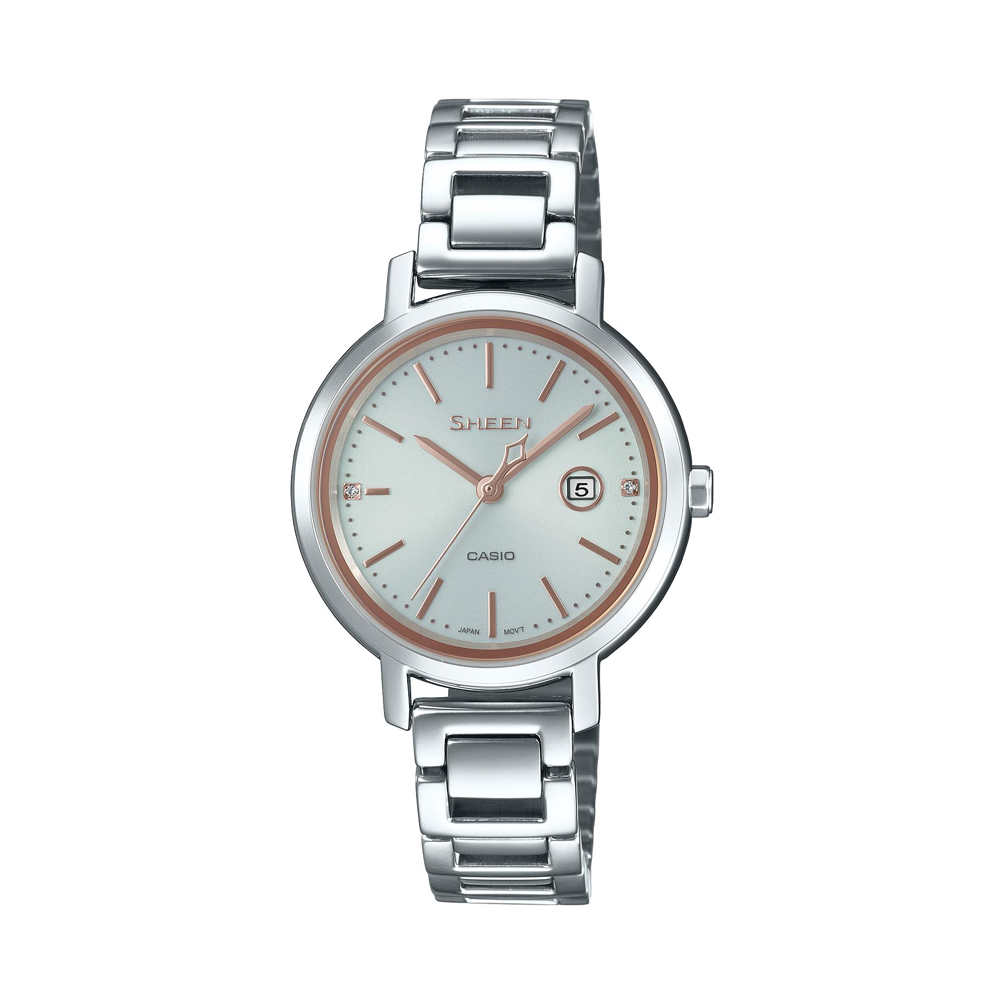 

Casio Men s Analog Quartz Watch SHS-4525D-7A белый
