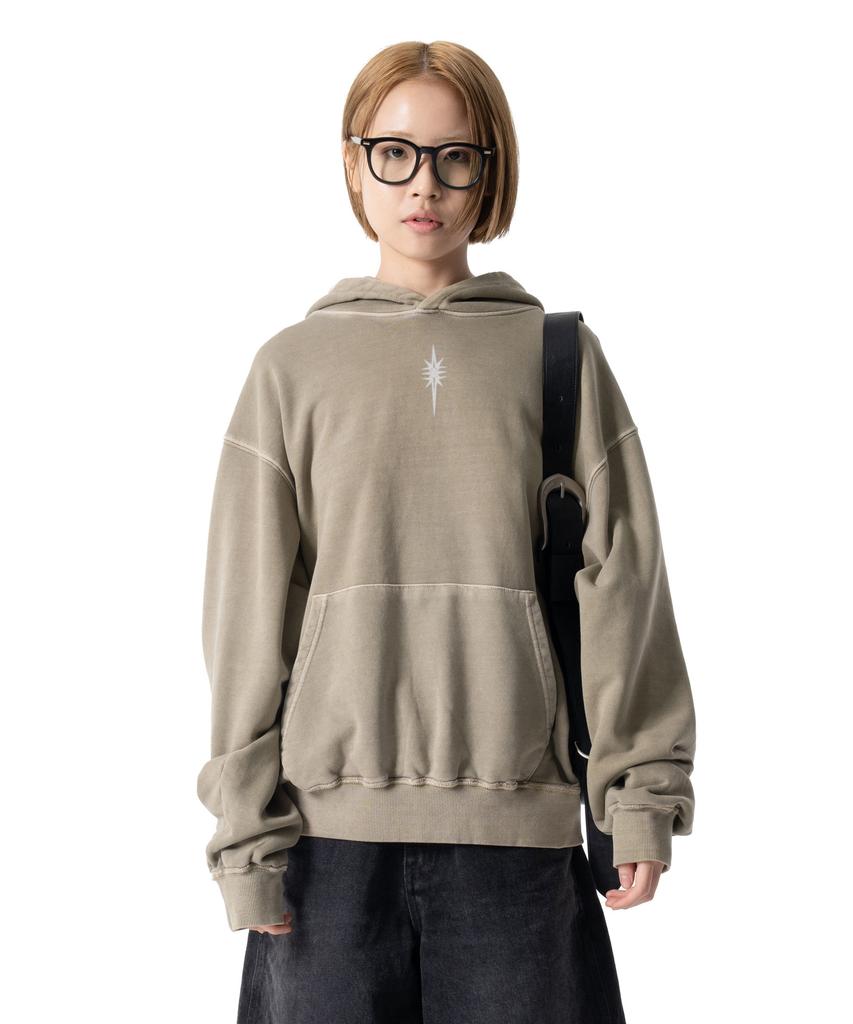PIGMENT Dyed Hoodie (Khaki)
