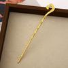 Cool Feeling New Chinese Metal Hairpin Female Simple Modern Niche Design Disc Hair Ball Head Hairpin Hairpin Headgear