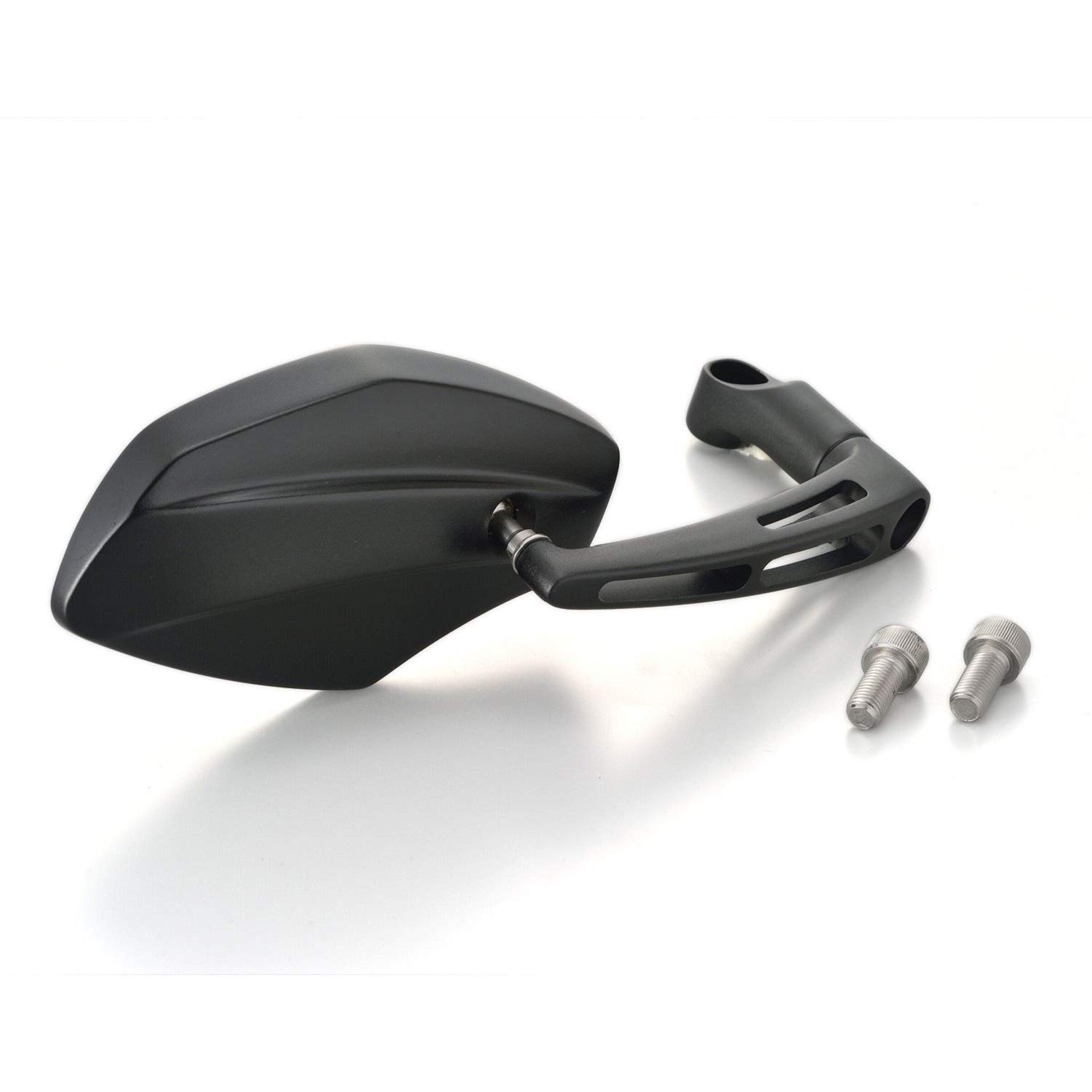 

Зеркало мотоциклетное Daytona Parallel One правое 10 мм, соответствует новым требованиям безопасности, синее зеркальное полотно, 98916 Зеркало, Зеркало, Боковое, Только, Прямая/Обратная резьба, чёрный