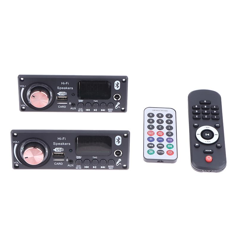 DC 12V MP3 BT Dekodierplatine Auto-Audio MP3-Dekoder BT 5.3 Ohne Verstärker USB TF UKW-Radio Modul Farbdisplay MP3-Player