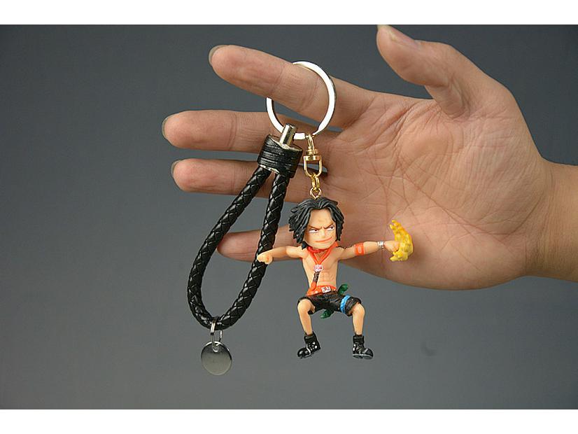 Piraten Schlüsselanhänger Geschenk: Blind Box Anime-Figuren - Monkey D. Luffy, Zoro, Chopper, Ace