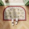 American Retro Diatom Mud Floor Mat Cushion Household Toilet Bathroom Door Non-Slip Floor Mat Toilet Quick Drying Water Absorption