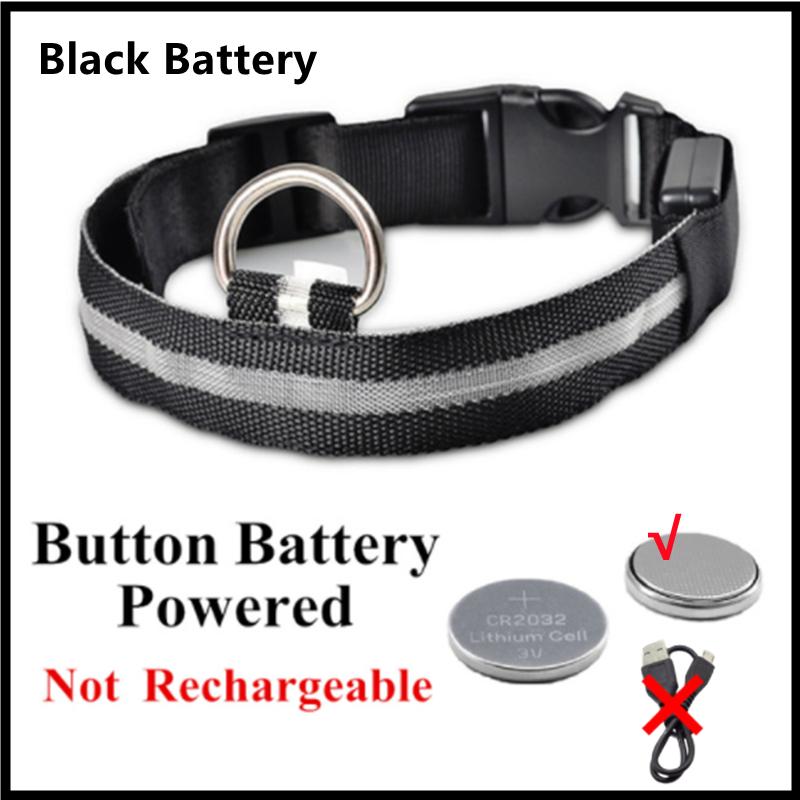 LED leuchtendes Hundehalsband, verstellbar, blinkend, wiederaufladbar, leuchtendes Halsband, Nacht-Anti-Verlust-Hundelicht-Geschirr für kleine Hunde, Haustierprodukte