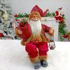 50cm Sitting Santa Clauses Decoration Fashionable Vivid Christmas Handiworks Artwaresfor Office Home Decoration