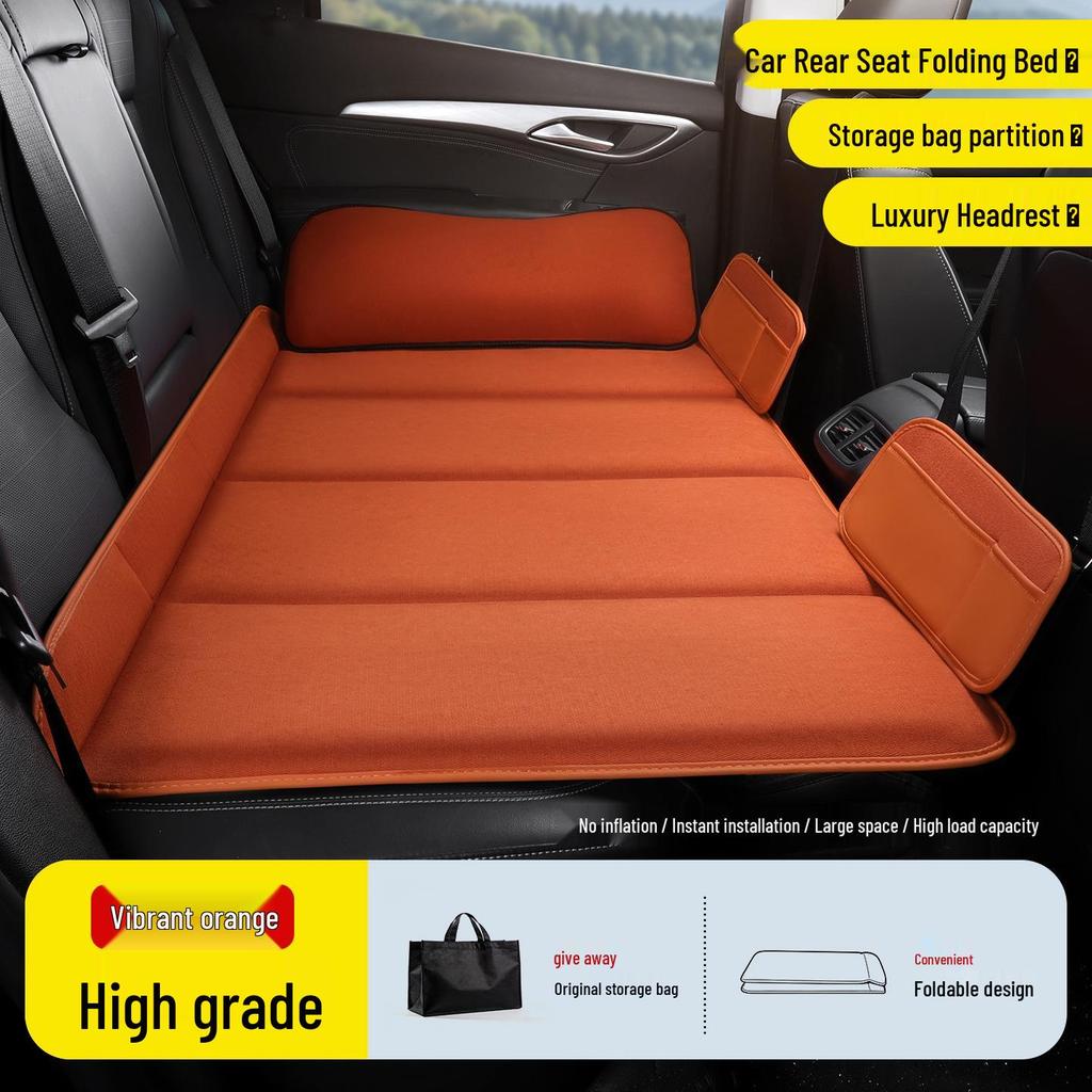 Faltbares SUV-Rücksitz-Reisebett - Tragbare Schlafmatte Matratze