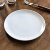 Premium Bone Saucer Pure White Ceramic Saucer Tableware Round Vegetable Saucer Home Restaurant Dessert Saucer Cold Dish
