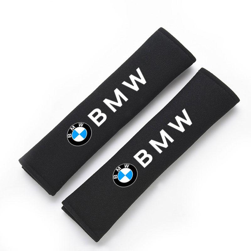 Car Safety Belt Pad Carbon fibre Shoulder Pad Safety Strap Cover For BMW M e46 e90 e60 f30 f10 e39 e36 g20 g30 f20 Accessories GG7