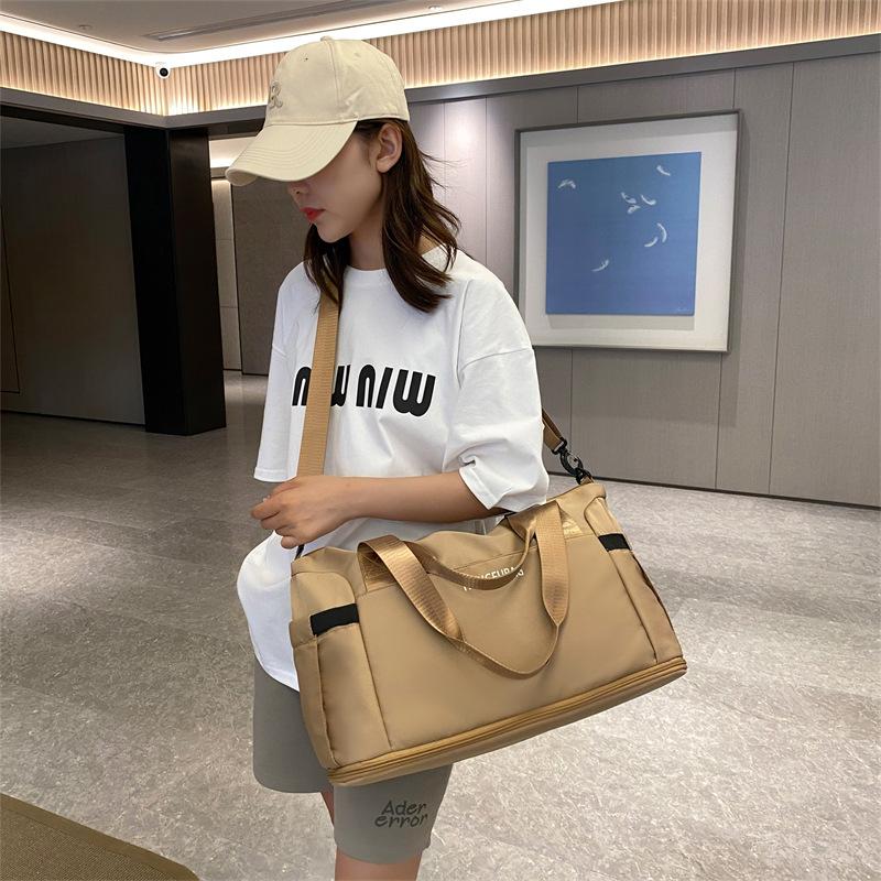 Travel bag Large capacity portable business trip portable delivery storage bag Sports fitness bag Luggage bag Short trip bag