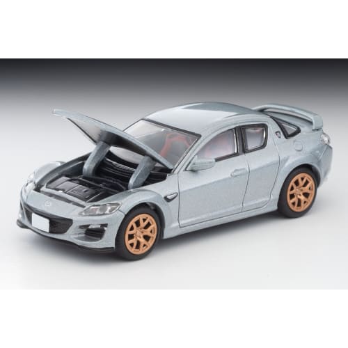 Tomytec Tomica Limited Vintage Neo LV-N Japanese Car Era 18 Mazda RX-8 Spirit R Silver 2012 Model (Assembled)