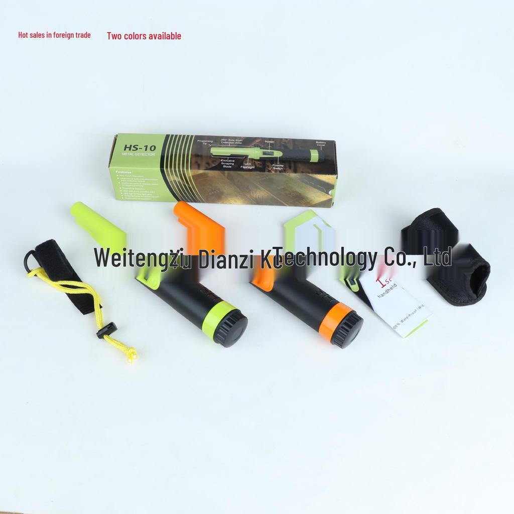 High Sensitivity Waterproof Handheld Metal Detector Treasure Locator Stick