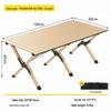 Portable Ultra-light Folding Camping Table and Chair Set for Outdoor Picnics and Barbecues