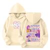 Children's Hooded Gradient Printed Long Sleeved Sweatshirt Loose  Sweatshirt  Sweatshirt