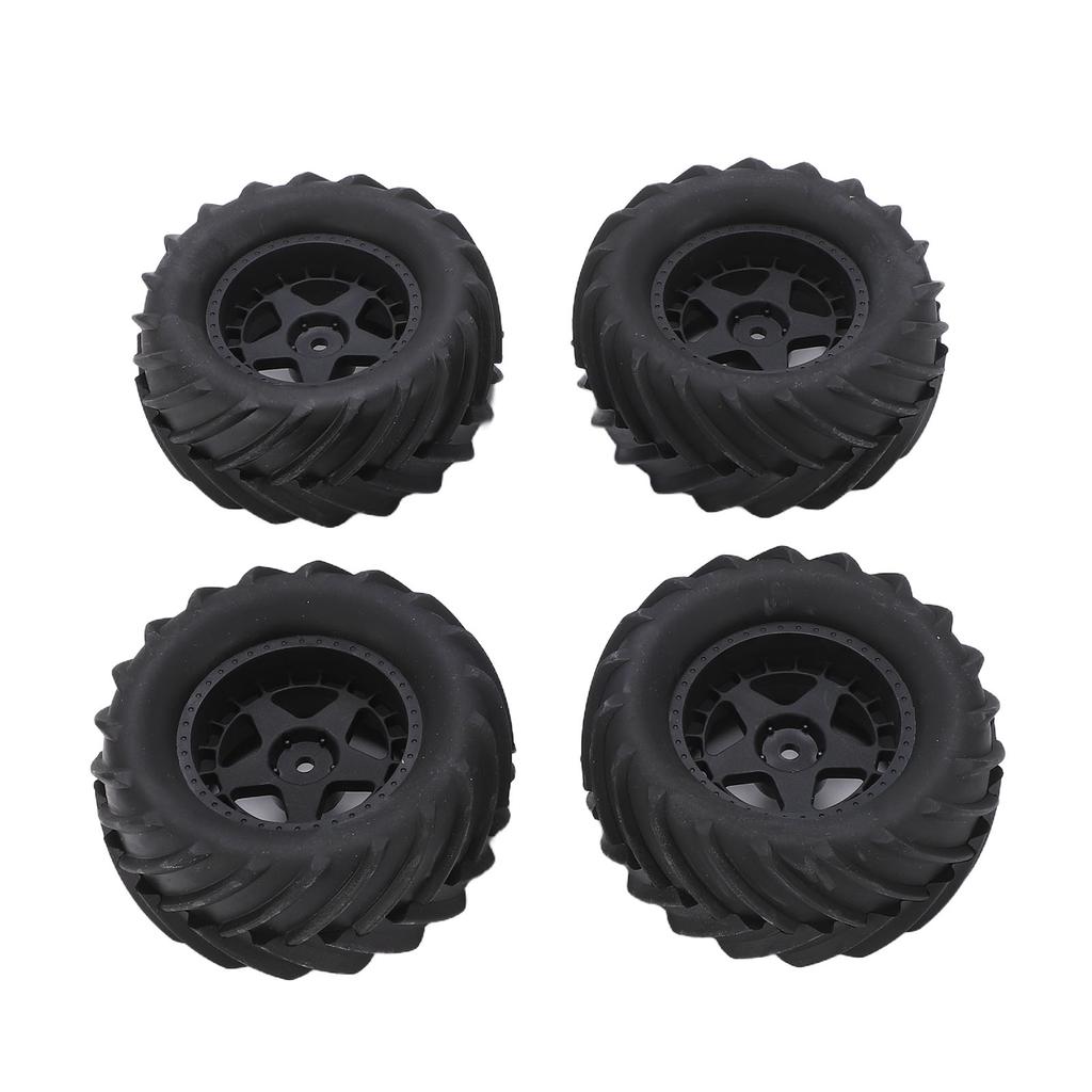 4pcs 90mm RC Paddle Buggy Tires Snow Sand Rubber Tires Wheels for 1 14 1 16 Scale RC Crawler Truck Upgrades