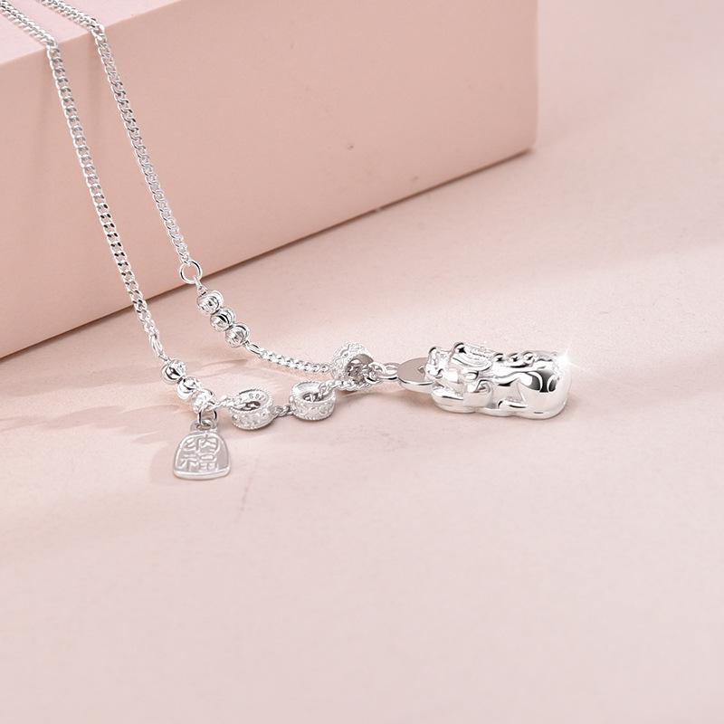 S925 Sterling Silber Pixiu Armband - 2025 Stilvoller & Vielseitiger Schmuck für Frauen, Glücksbringer & Geburtstagsgeschenk