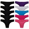 Panties for Woman Cotton Sexy Underwear Ladies Bikini Girls Briefs Soft Knickers Low Waist Intimates Lingerie  10Pcs/set