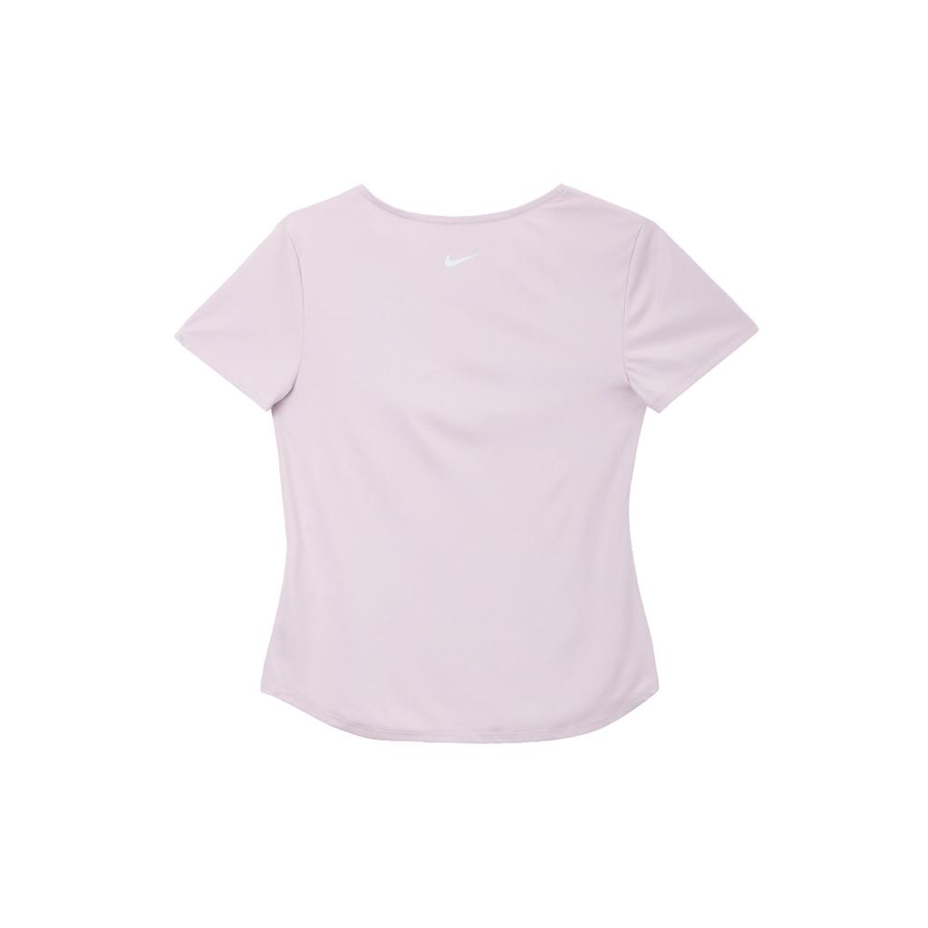 Nike Swoosh Dri-Fit Quick-Dry Breathable Fashion Short Sleeve T-Shirt Women Tops Light-Purple DN4557-576