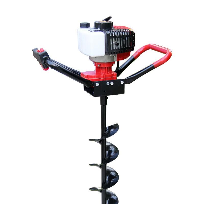 Qinyan 52cc 2-Stroke Gasoline Earth Auger CN plug (adapter included)