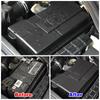 Für Skoda Karoq 2017-2024 Auto Motor Batterie Schutzkappe Staubdichte Abdeckung Positiver Negativer Batterieanoden Rostschutzmantel