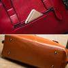 Sacs Tote en Cuir Véritable pour Femmes Sacs à Main de Luxe Double Fermeture Éclair Sacs Bandoulière pour Dames Sacs en Cuir de Vachette Véritable de Marque Sac A Main