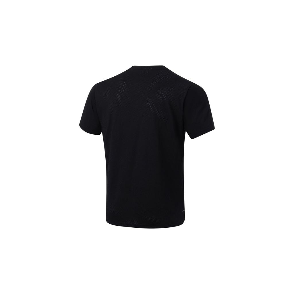 Li Ning Fitness Series Quick-Dry T-Shirt Men T-Shirts Black ATST593-5