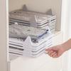 Stackable Clothes Organizer Shirt Folding Board T-shirt Divider Board Closet Organizer for Leggings Towels Jeans Sweaters Wrinkle-Free Storage